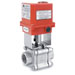 Ball Valves with Electric Actuator 24 DVC ,3 pc,EL-155, 3 Piece Electric Automation Ball Valves  24 DVC, Full Bore , 2000/1500 psi